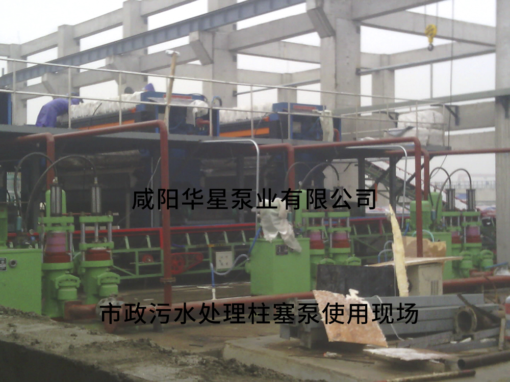 市政污水處理陶瓷柱塞泵使用3